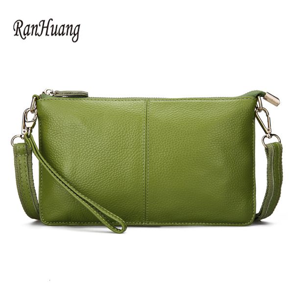 

evening bags ranhuang women genuine leather day clutches candy color shoulder bags womens fashion crossbody bags small clutch bags 230427
