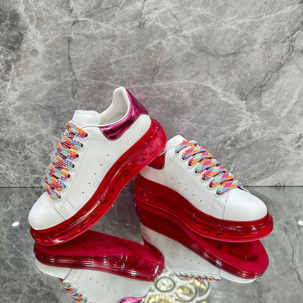 

designer sneakers boots men women casual shoes fashion white genuine leather luxury flower embroidered 0418, Black