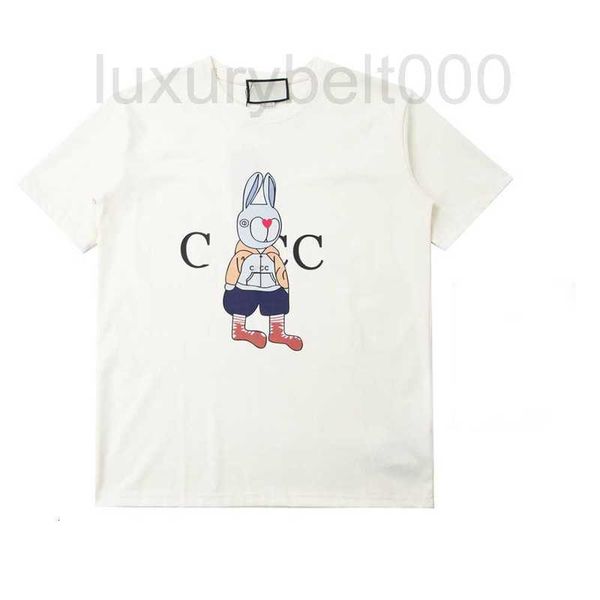 

men's t-shirts designer fashion casual men women branded letter print animal short sleeve summer selling luxury ladies couple white bl, White;black