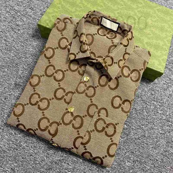 

men's casual shirts designer 2023 formal open lining men solid color business canvas g letter long sleeve bowling -xxxl cext, White;black