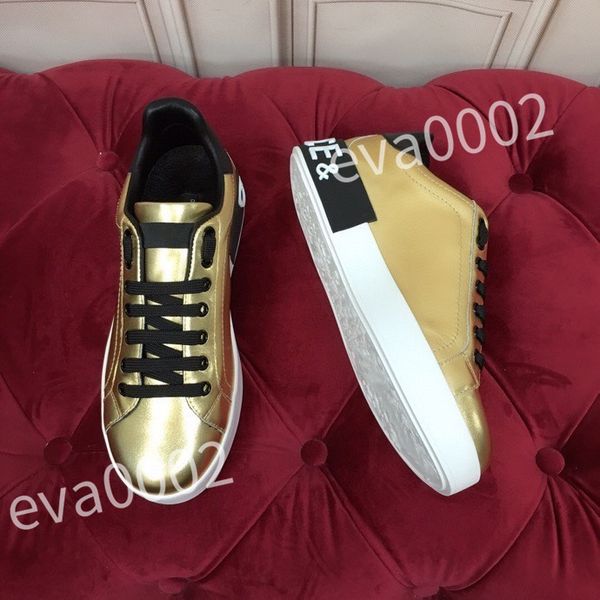 

new luxurys designer sneakers calfskin casual shoes reflective shoes vintage leather trainers all-match stylist sneaker leisure shoe platfor, Black