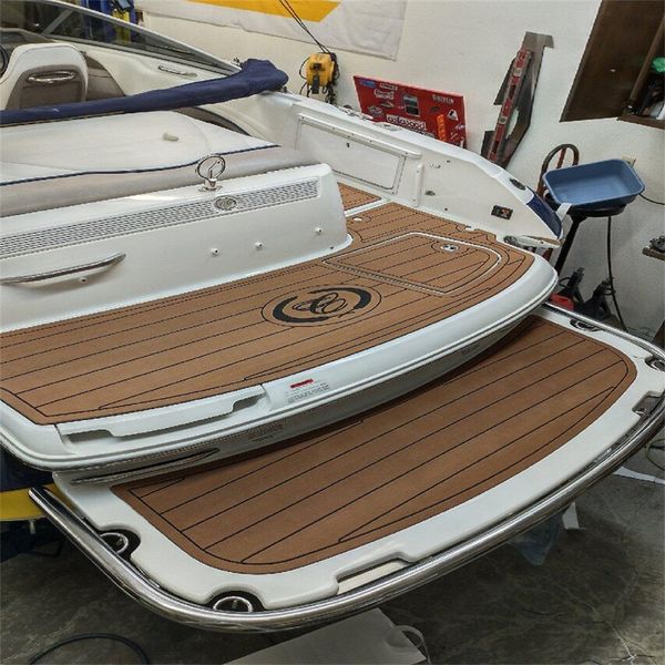 

2002 cobalt 226 swim step platform pad boat eva foam faux teak deck floor mat