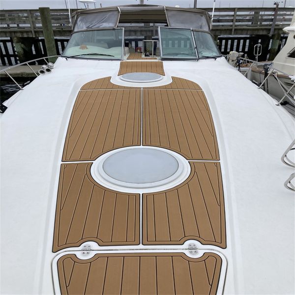 

2004 cruiser yachts 320 express swim platform cockpit pad boat eva teak floor