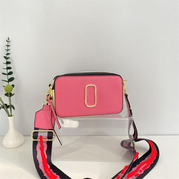 

the snapsfashion designer ladie bags handbag famous mini camera small crossbody bag women shoulder bags messenger in stock, Black;red