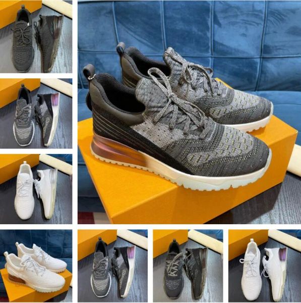 

2023s/s famous vnr men sneakers shoes low-mesh knit trainers runner man breath discount casual footwear eu38-46 original box, Black