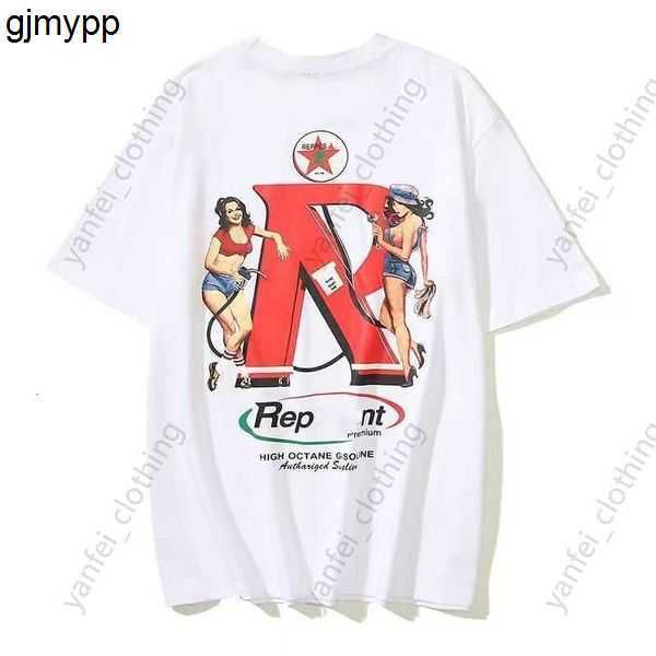 

2023 summer mens women designers represents t shirts loose popular in the uk fashion brands cotton shirt graphic printing tees clothes tshi, White;black