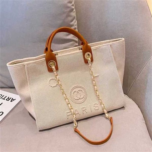 

fashion luxury evening bags brand handbags pearl tote canvas beach bag female portable shoulder large capacity big handbag ladies backpack w