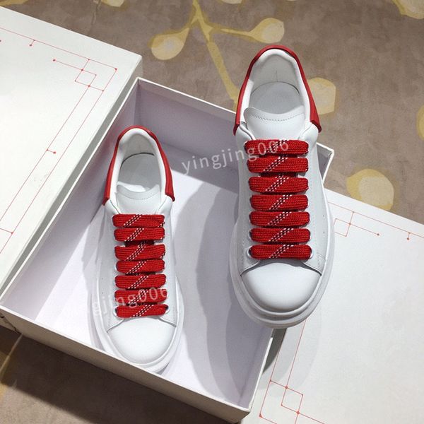 

2023new quality designer sneaker casual shoes solid leather sneakers embroidered stripes white shoes flat platform walking sports trainers, Black