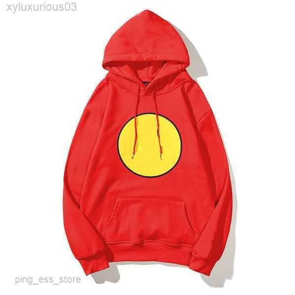 

men's hoodies sweatshirts winter cotton liner smile face simple men causal drews printing house plain popular o-neck soft love 6m 22, Black