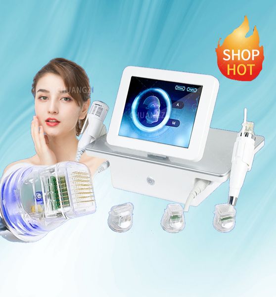 

ice hammer rf radio frequency skin tightening acne scars stretch marks removal rf fractional microneedle machine