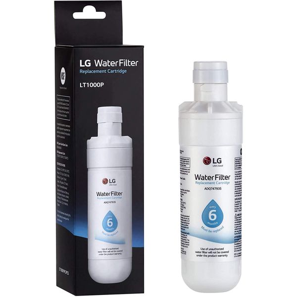 

lg lt1000p refrigerator water filter adq74793501, adq75795105, 1 pack