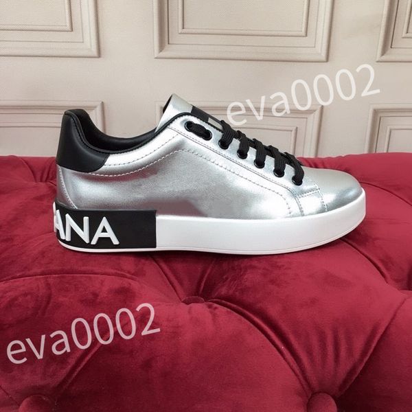 

luxury designer sneakers calfskin casual shoes reflective shoes vintage leather trainers all-match stylist sneaker leisure shoe platform lac, Black