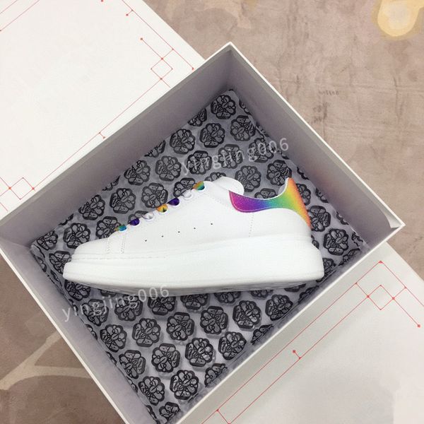 

designer sneaker women casual shoes solid leather sneakers embroidered stripes white shoes flat platform walking sports trainers, Black