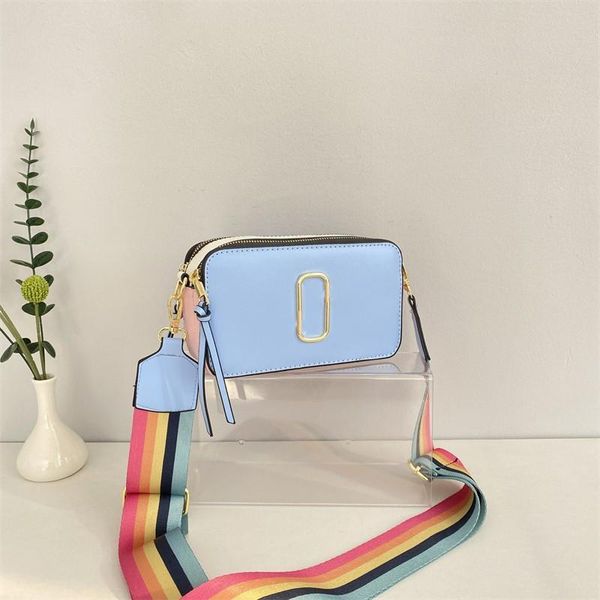 

retail women's snapscamera bag fashion cool camera bag personality shoulder messager bags crossbody handbag, Black;red