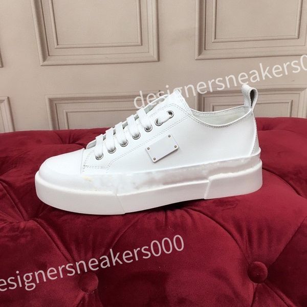 

2023 casual shoes vintage shoes leather lace-up sports men shoes fashion small white shoes women, Black