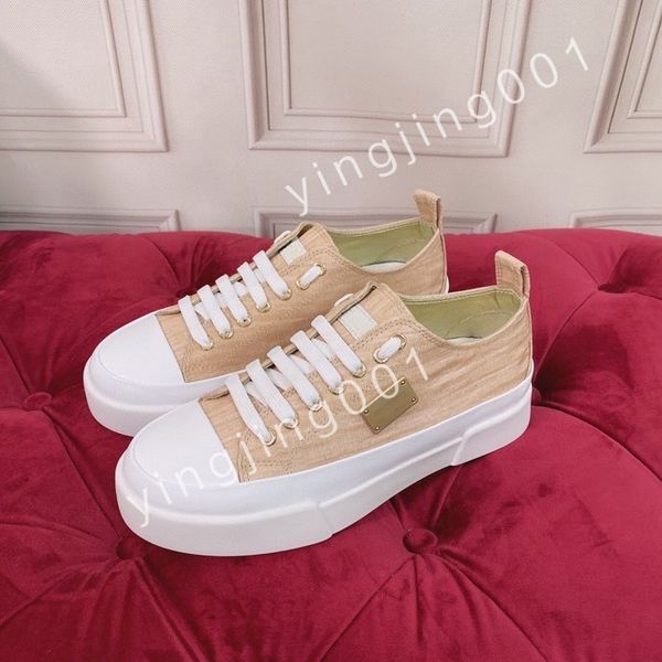 

new luxurys casual shoes women designer travel leather lace-up sneaker fashion lady flat running trainers woman shoe platform men sneakers, Black