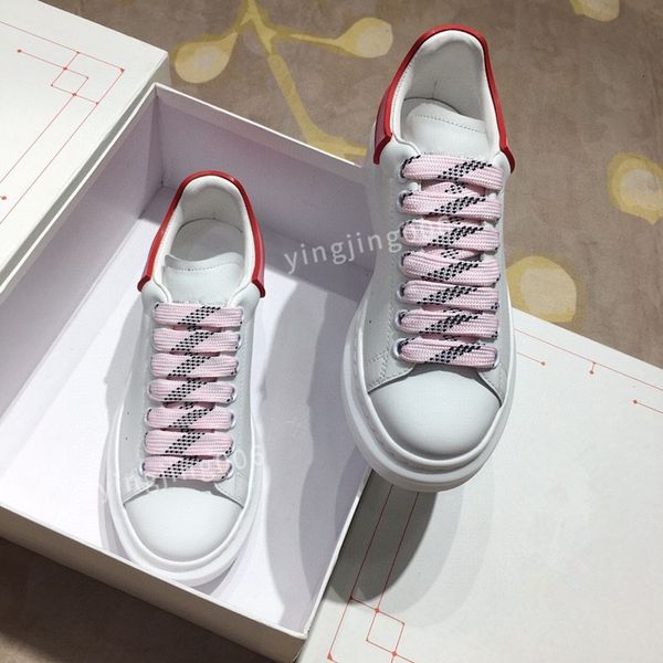 

mens women quality designer sneaker casual shoes leather sneakers embroidered stripes white shoes flat platform walking sports trainers2023, Black