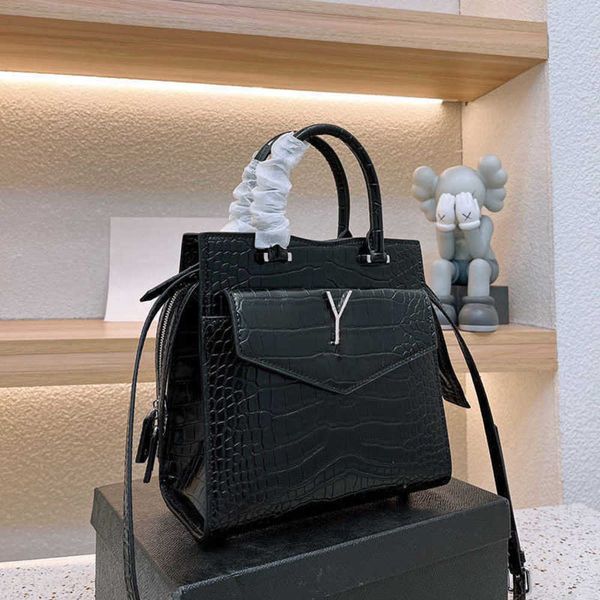 

totes bags designer tote handbags luxury leather briefcase black purse women simple elegant work shoulder crossbody bag wallet 221215