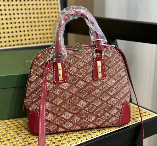 

luxury designer bags 2023 luxury brand designer goya shell sac vendome bag leather mini clutch tote crossbody womens mens printing purse alm
