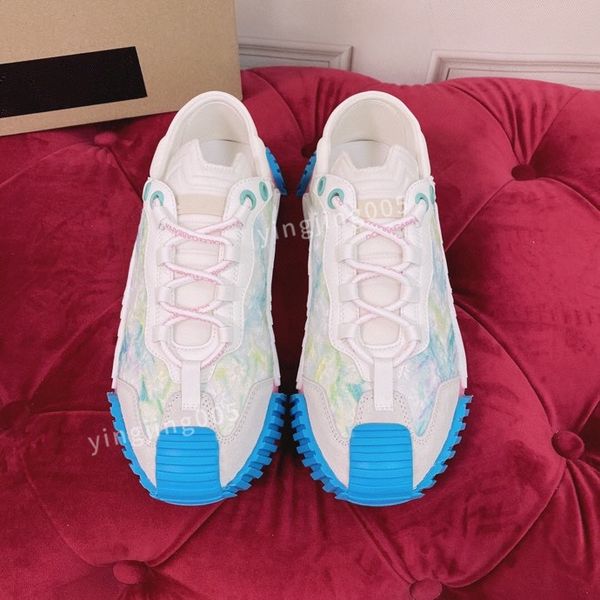 

2023mens fashion designer casual shoes triple black sneakers leather trainer printed platform trainers shoes