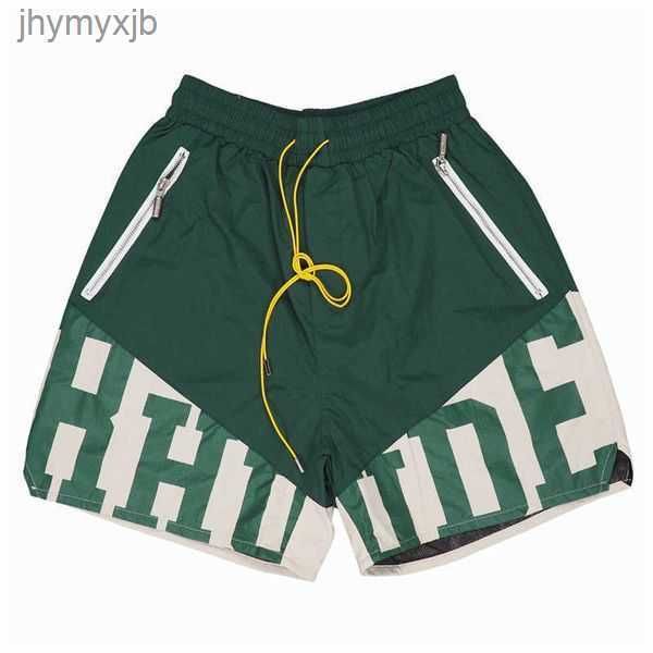 

men's shorts patchwork rhude men women 1 casual high street pockets hip hop breeches xkm8 2 vtir, White;black
