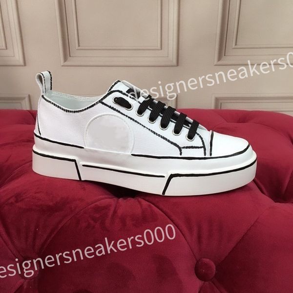 

luxurys casual shoes vintage shoes leather lace-up sports men's shoes fashion small white shoes womens, Black