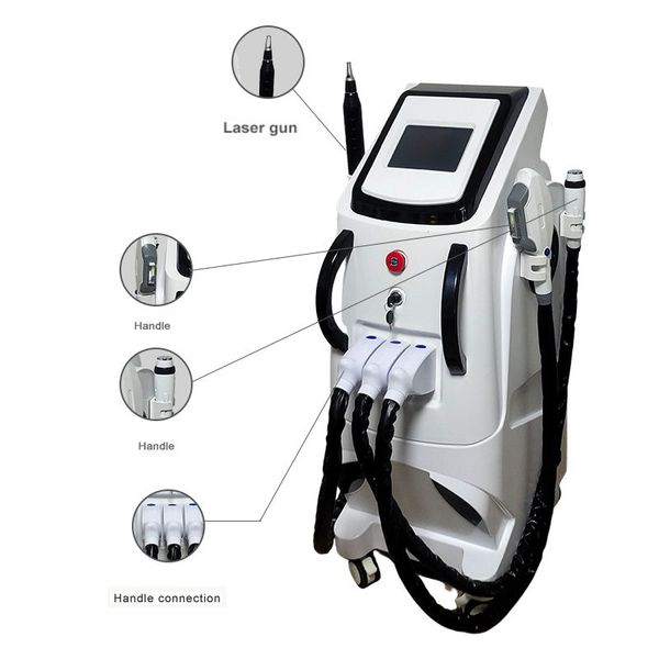 

professional q switched yag laser rf opt ipl tattoo removal acne treatment laser permanent hair removal machine