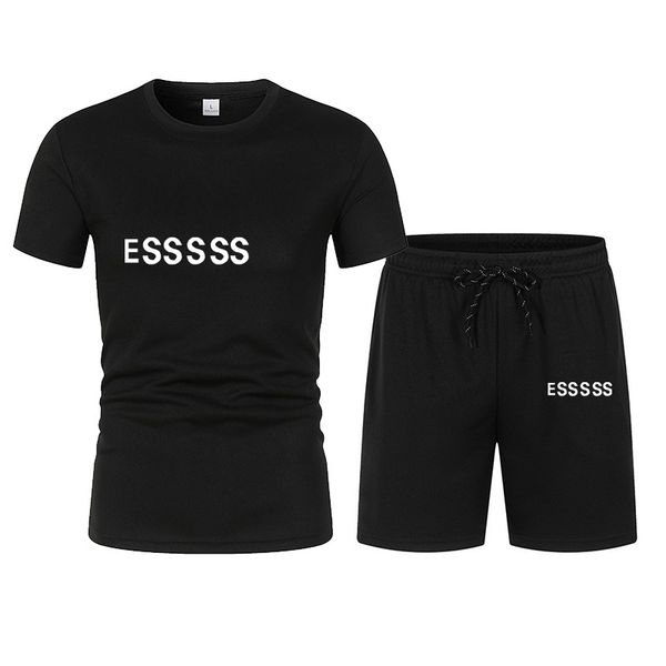 

brand sportswear fashion designer men's tracksuits t-shirt pants swimsuit suit gym clothing mens shorts summer shirt casual vest, Gray