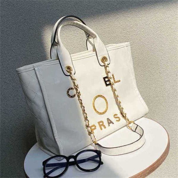 

80% off women's luxury classics handbags beach designers metal pearl letter badge tote bag small leather large female chain wallet back