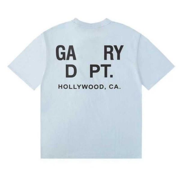 

men's t-shirts galleryes depts designer summer gallary shirt alphabet printed star same round neck short sleeve t-shirt for men and wom, White;black