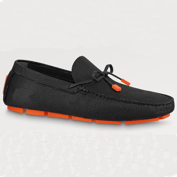 

driver mocassin designer shoes soft mens shoes since 1854 luxury fashion brand size 38-45 model ql426, Black