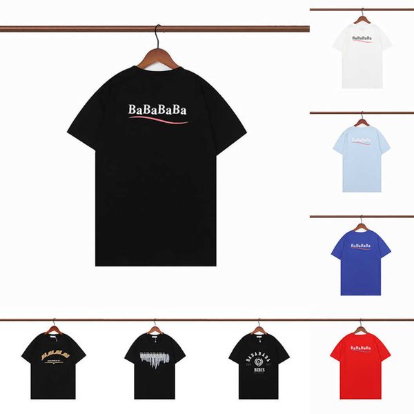

mens 2023 summer burbreryst shirt womens designers tshirts for men s fashion luxurys polos letter cotton tshirts clothing short sleeve ces, White;black