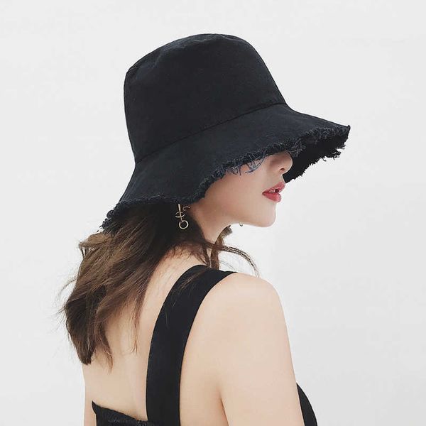 

wide brim hats new women sun hats women summer autumn bucket hat men solid panama fedoras outdoor fisherman hat visor basin cap travel gift, Blue;gray