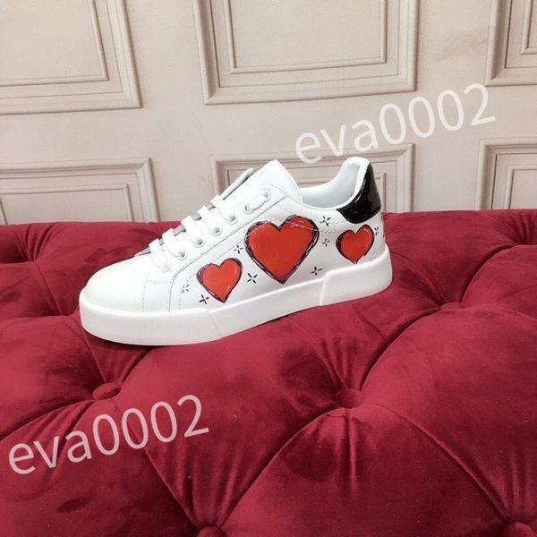 

new designer sneakers calfskin casual shoes vintage leather trainers all-match stylist sneaker leisure shoe lace-up, Black