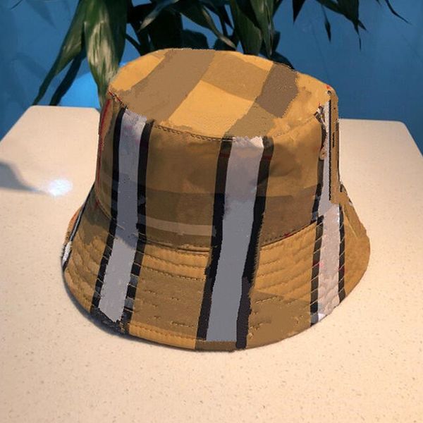

2023 fashion bucket hat for man woman street cap fitted hats 6 color with letters 88, Blue;gray