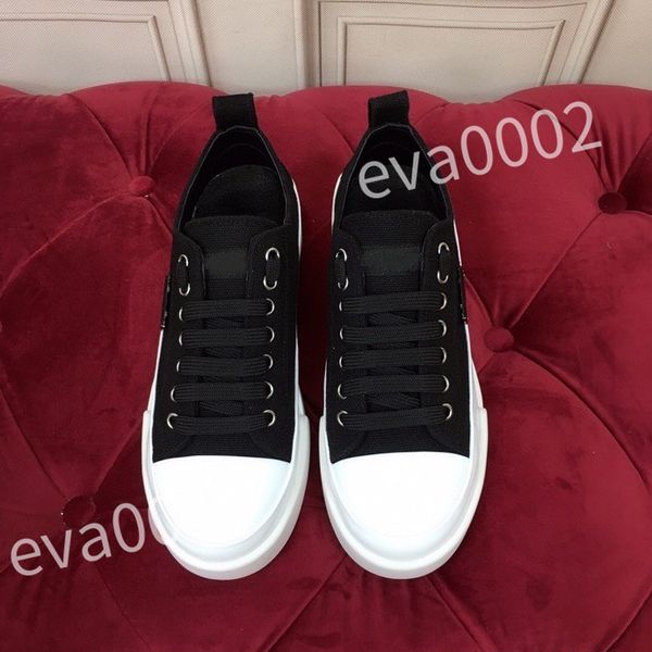 

2023 designer sneakers calfskin casual shoes reflective shoes vintage leather trainers all-match stylist sneaker leisure shoe platform lace-, Black
