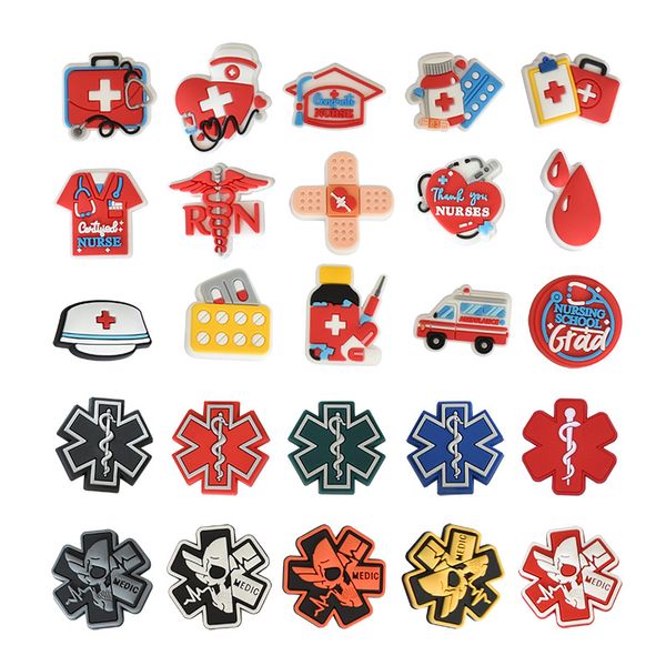 

anime charms wholesale childhood memories medical care skull funny gift cartoon charms shoe accessories pvc decoration buckle soft rubber cl, Blue