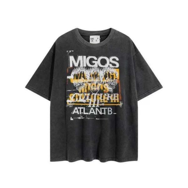 

galleryse depts shirt summer fashion mens womens designers tees tshirts loose short sleeve hip hop streetwear letter cottons t-shirt ap, White;black