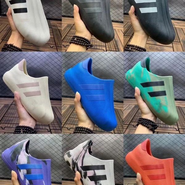 

2023 adifom cloud white black running shoes for men women designer fashion classic shell head slip on clogs couple skate shoe sneakers size
