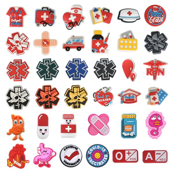 

anime charms wholesale childhood memories medical and health theme funny gift cartoon charms shoe accessories pvc decoration buckle soft rub, Blue