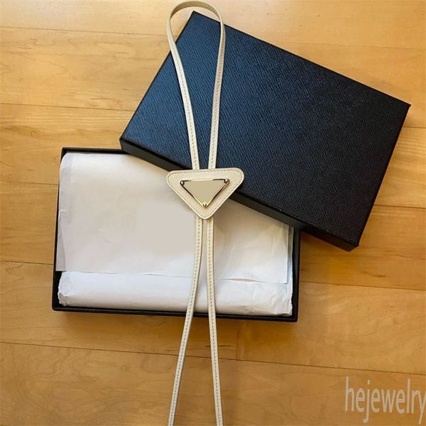 

european style bolo deisnger tie leather neck ties formal dress paired with suit enamel metal triangle trendy ties delicate vintage small si, Blue;purple