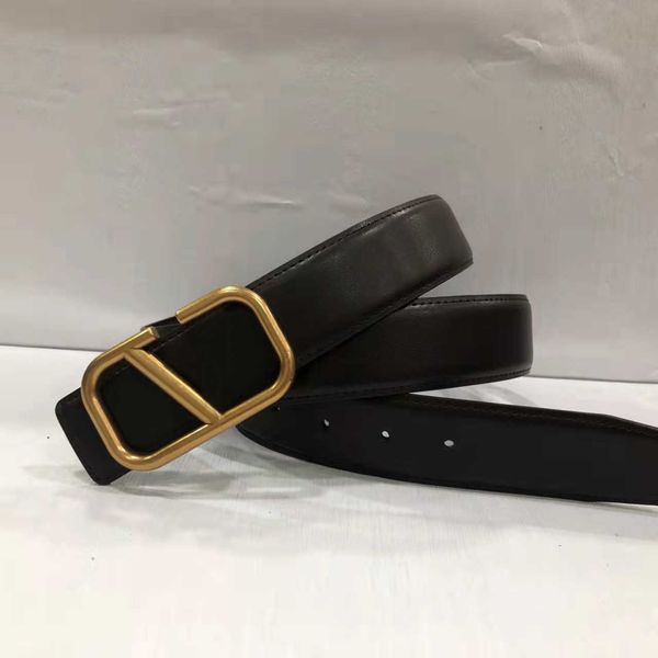 

brand black designer belt woman v buckle antique gold cowhide belts panic buying cinturones de marca fahsion belts buckle womens mens, Black;brown