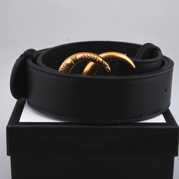 

designer belt womens belt for woman mens casual letter smooth buckle luxury belt 20 colors width 2.0cm 3.4cm 3.8cm with box, Black;brown