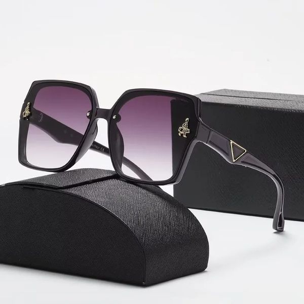 

2023 luxury designer sunglasses women's retro trend square framed sunglasses outdoor sunglasses fashion classic anti-glare sunglasses, White;black