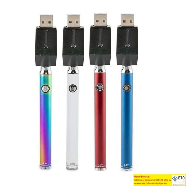 

battery poles ooze slim pen preheat 320mah charger kit variable voltage preheat bud