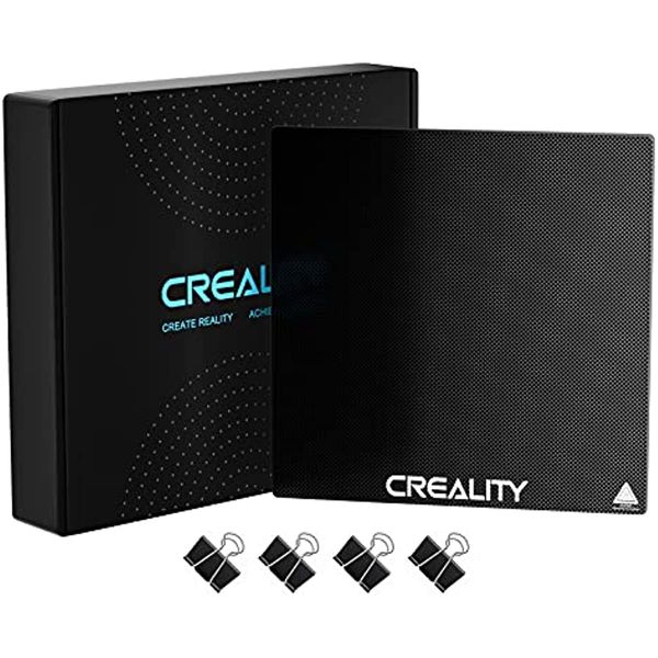 

creality ender 3 glass bed upgrade 3d printer gangolic glass plate construction surface is suitable for ender 3/ender 3 pro/ender 3 v2/ender