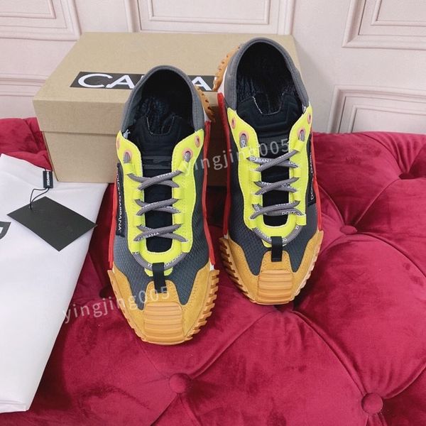

womens fashion designer casual shoes triple black sneakers leather trainer printed platform trainers shoes