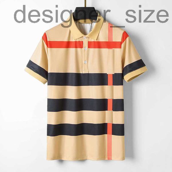 

men's polos designer2023designer fashion business clothing polo hugo embroidered collar details short sleeve polo shirt men's mult, White;black