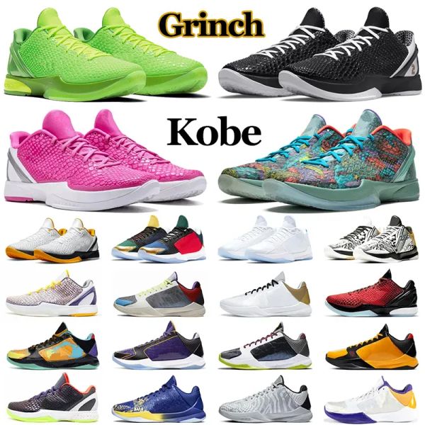 

trainers mamba 6 basketball shoes mens black grey silver red mambacita air zoom 5 designer six series what if 7 8 lakers protro system metal