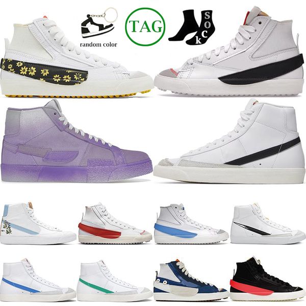 

vintage mens casual shoes blazers women black black bright crimson white habanero red sport sneakers trainers skateboard brand shoe